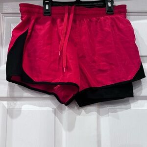 RBX shorts built in yoga shorts size M